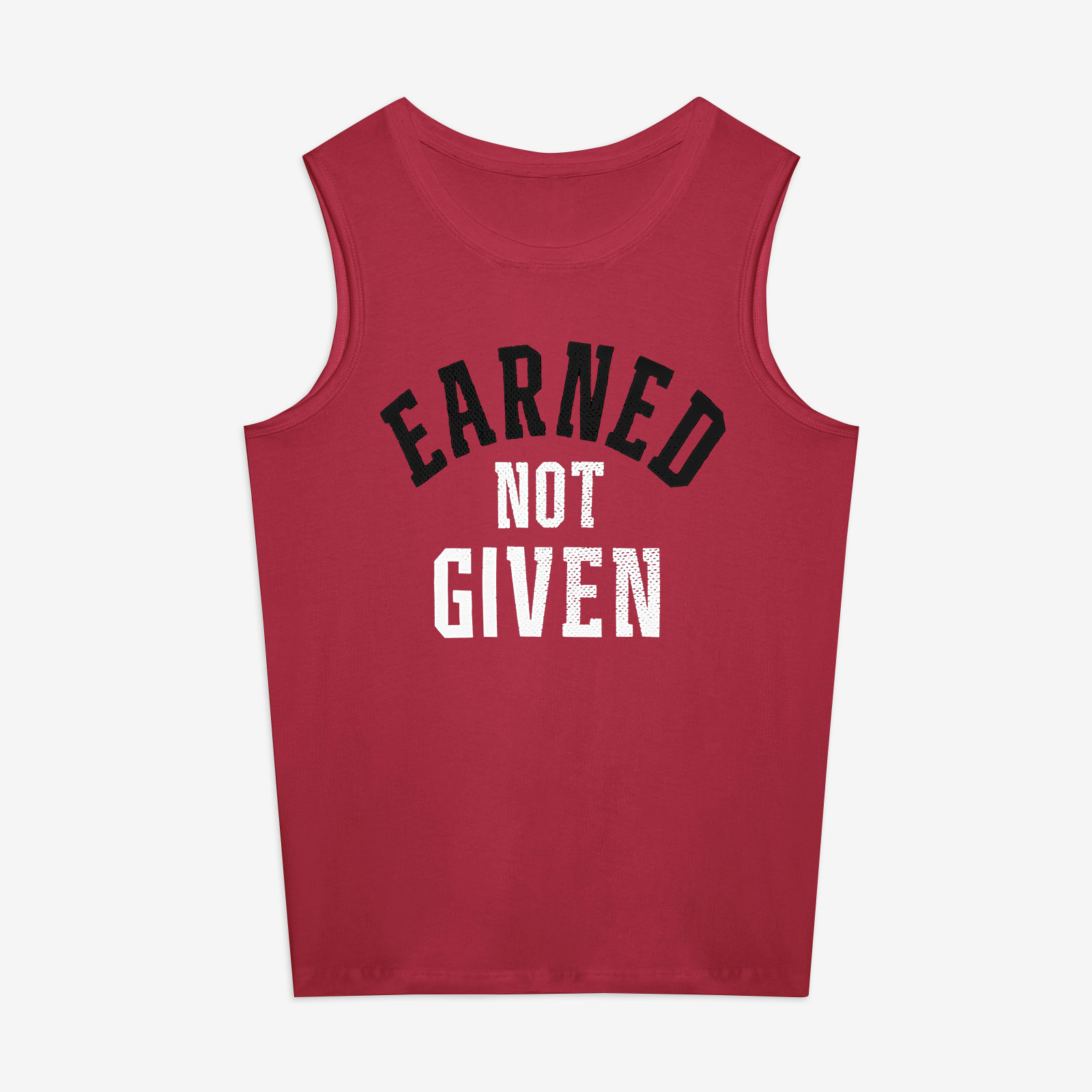 Earned Not Given Printed Women's Vest-traneing