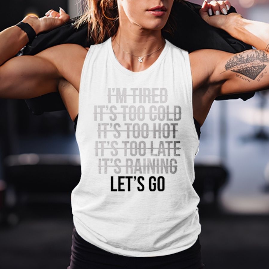 Let's Go Printed Women's Vest