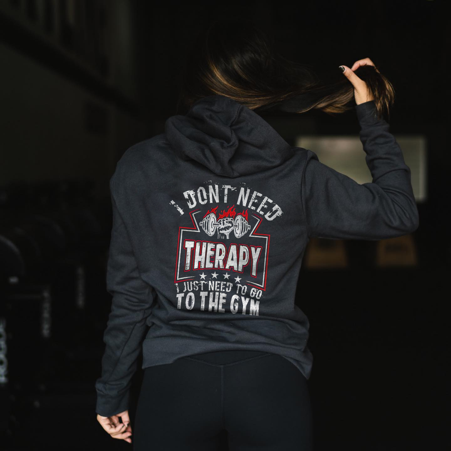 I Don't Need Therapy Printed Women's Hoodie