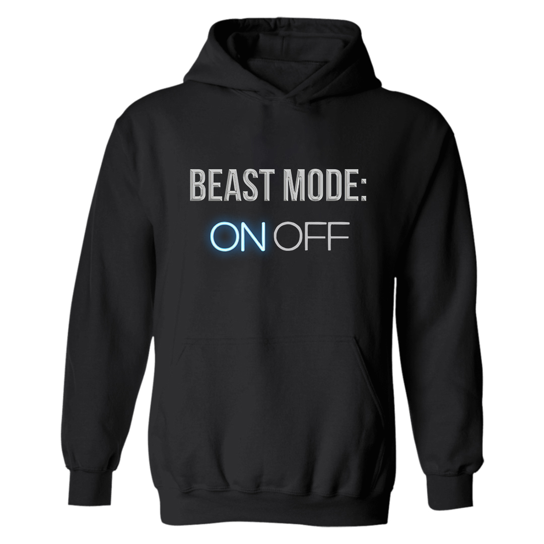 Beast Mode: On Off Printed Women's Hoodie