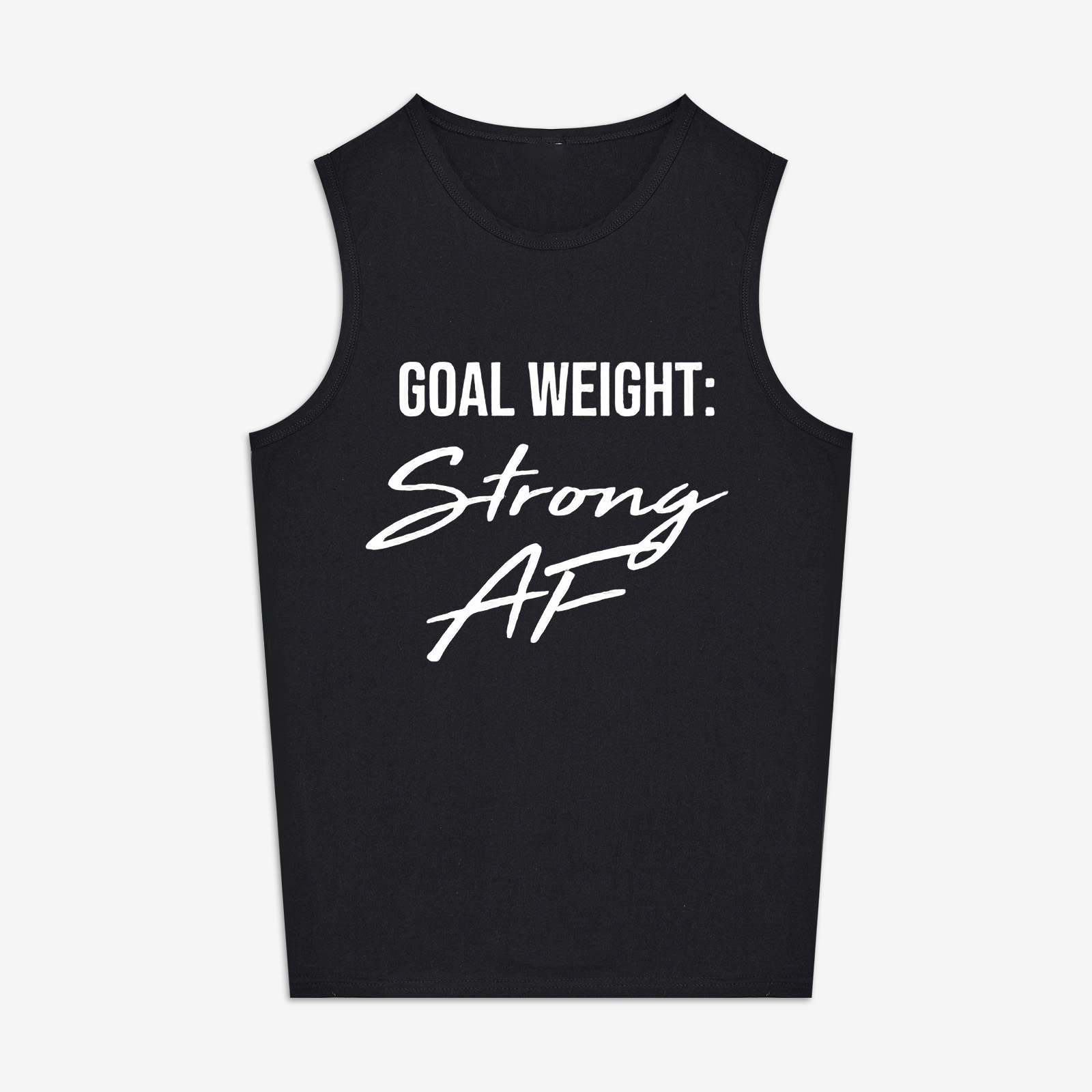 GOAL WEIGHT:STRONG AF Women's Vest