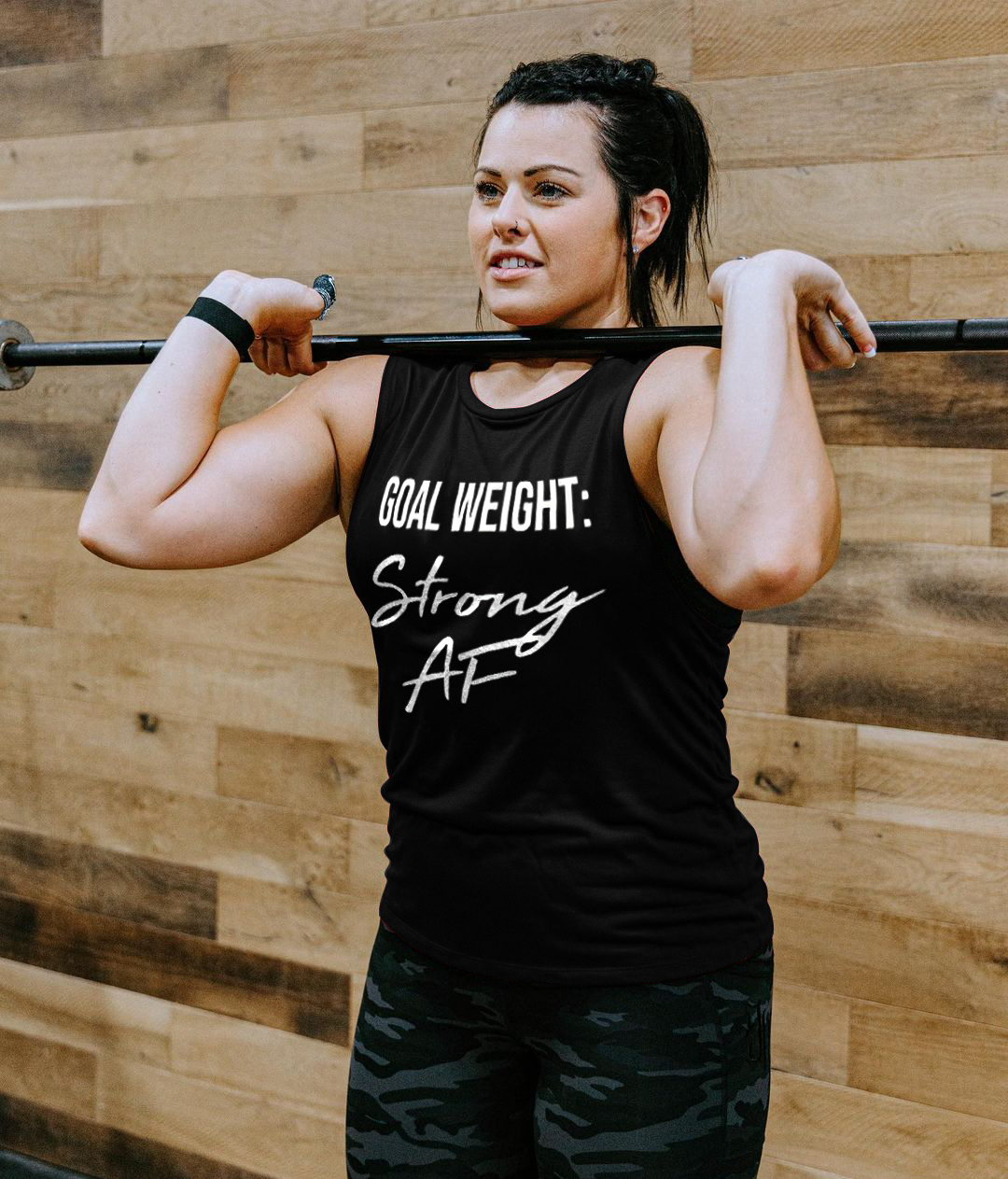 GOAL WEIGHT:STRONG AF Women's Vest