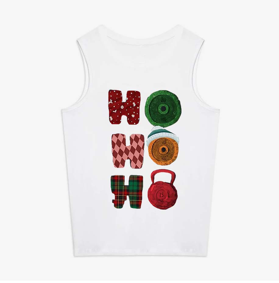 Ho Ho Ho Christmas Printed Women's Vest