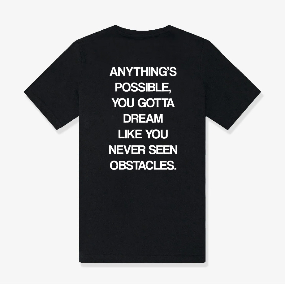 Anything's Possible Printed Women's T-shirt-traneing