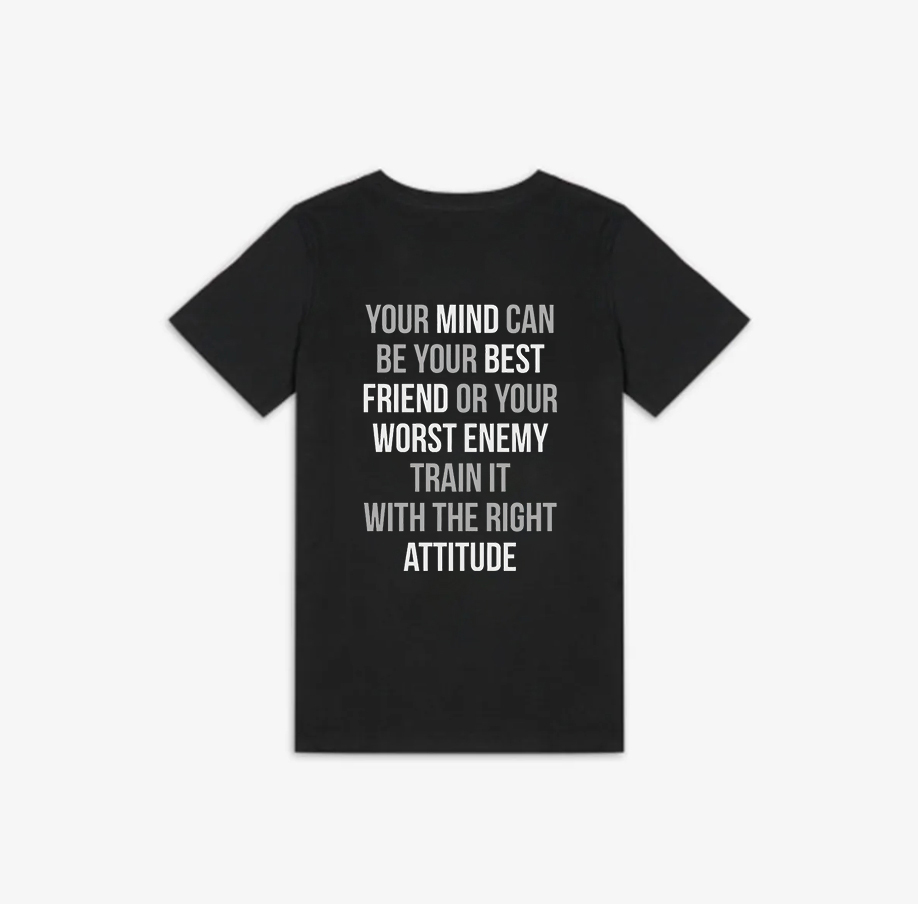 Your Mind Can Be Your Best Friend Or Your Worst Enemy Printed Women's T-shirt-traneing