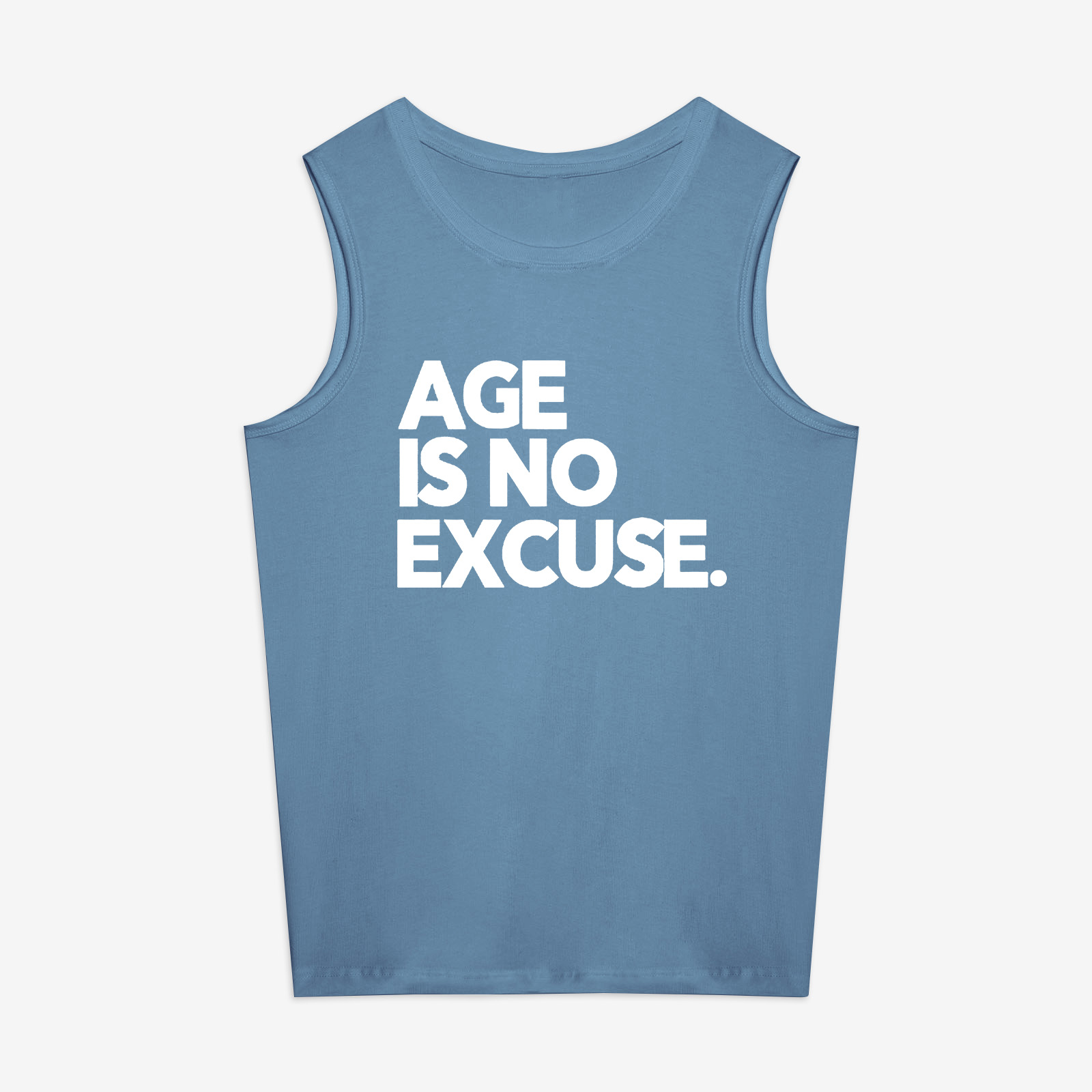Age Is No Excuse Printed Women's Vest