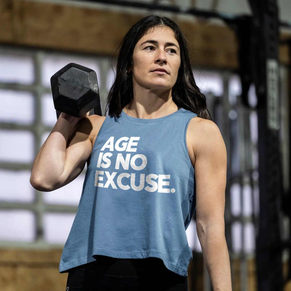 Age Is No Excuse Printed Women's Vest