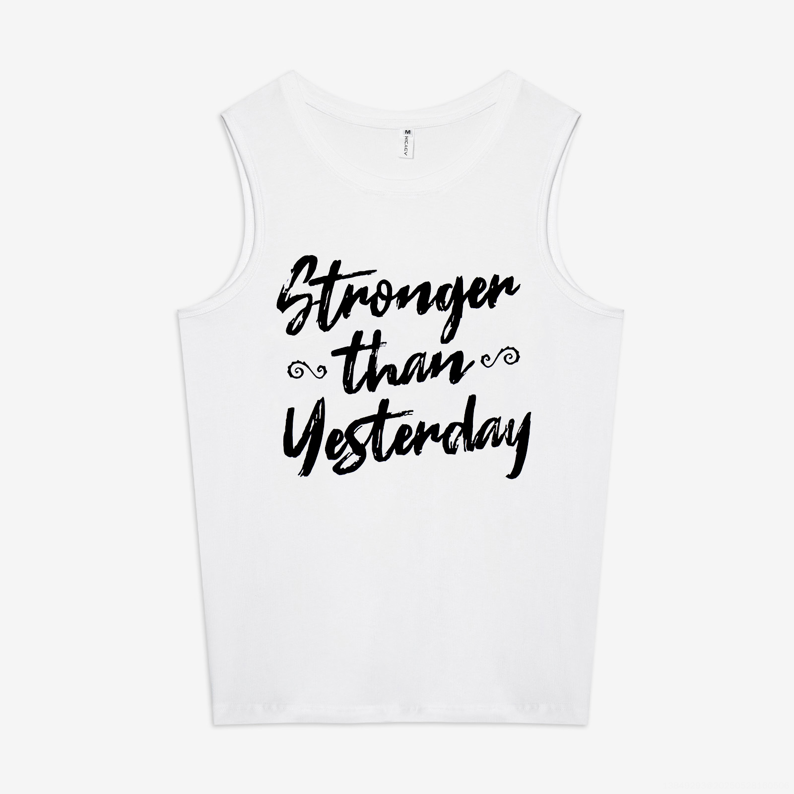 Stronger Than Yesterday Printed Women's Vest