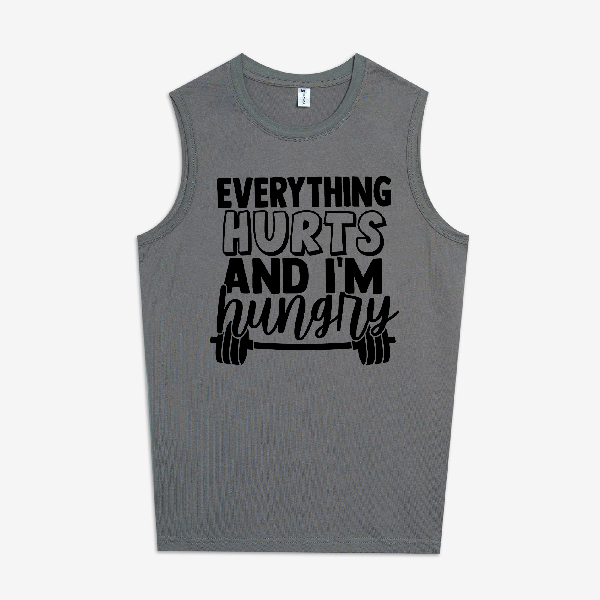 Everything Hurts And I'm Hungry Print Women's Vest