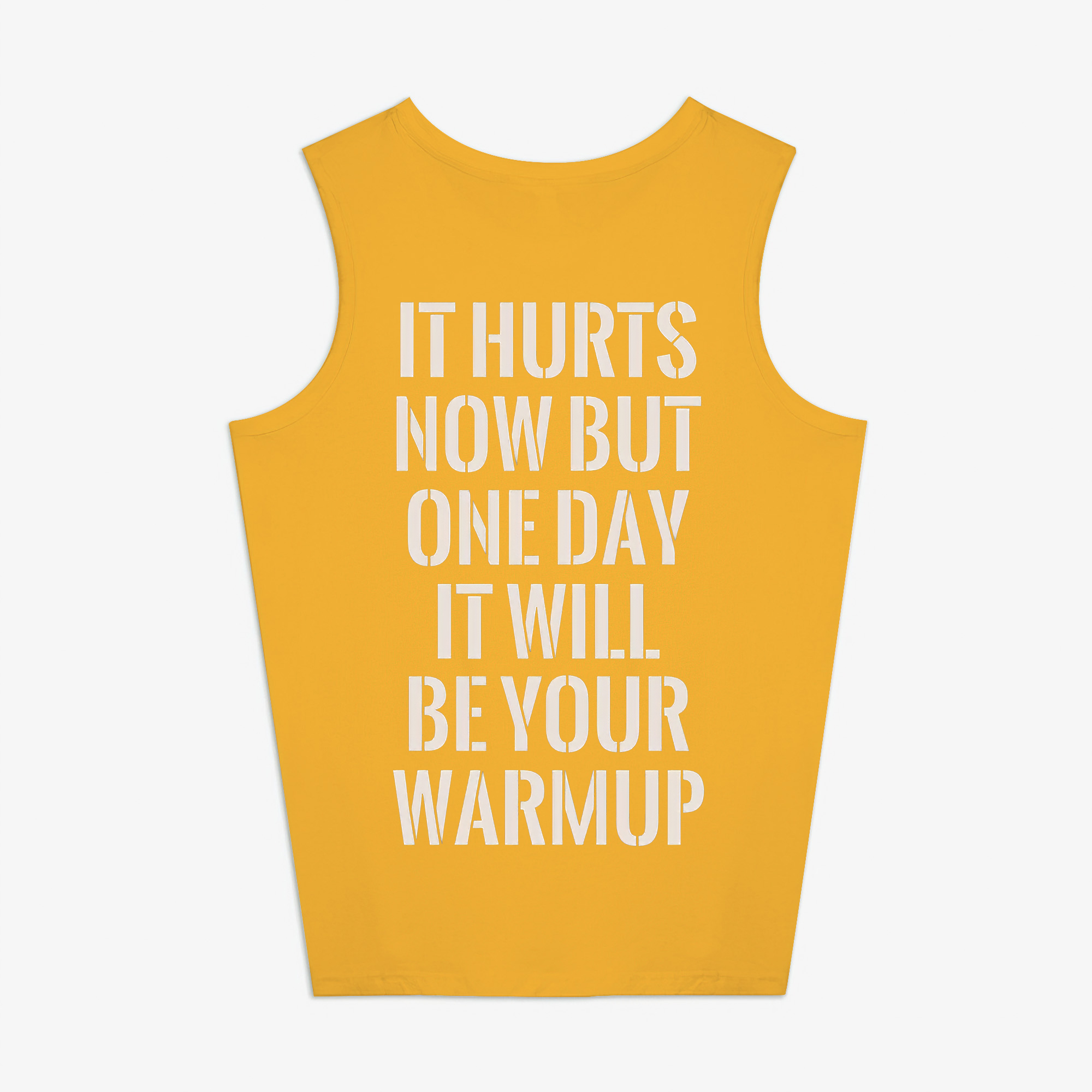 It Hurts Now But One Day It Will Be Your Warmup Printed Women's Vest