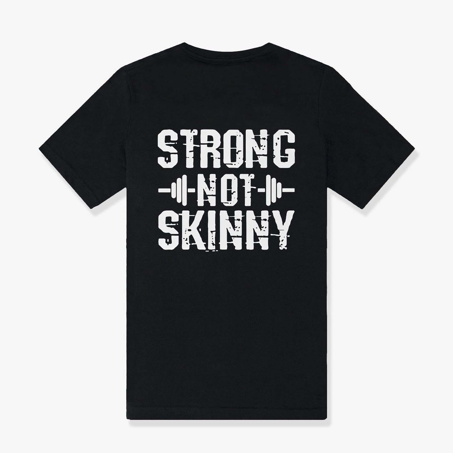 Strong Not Skinny Printed Women's T-shirt