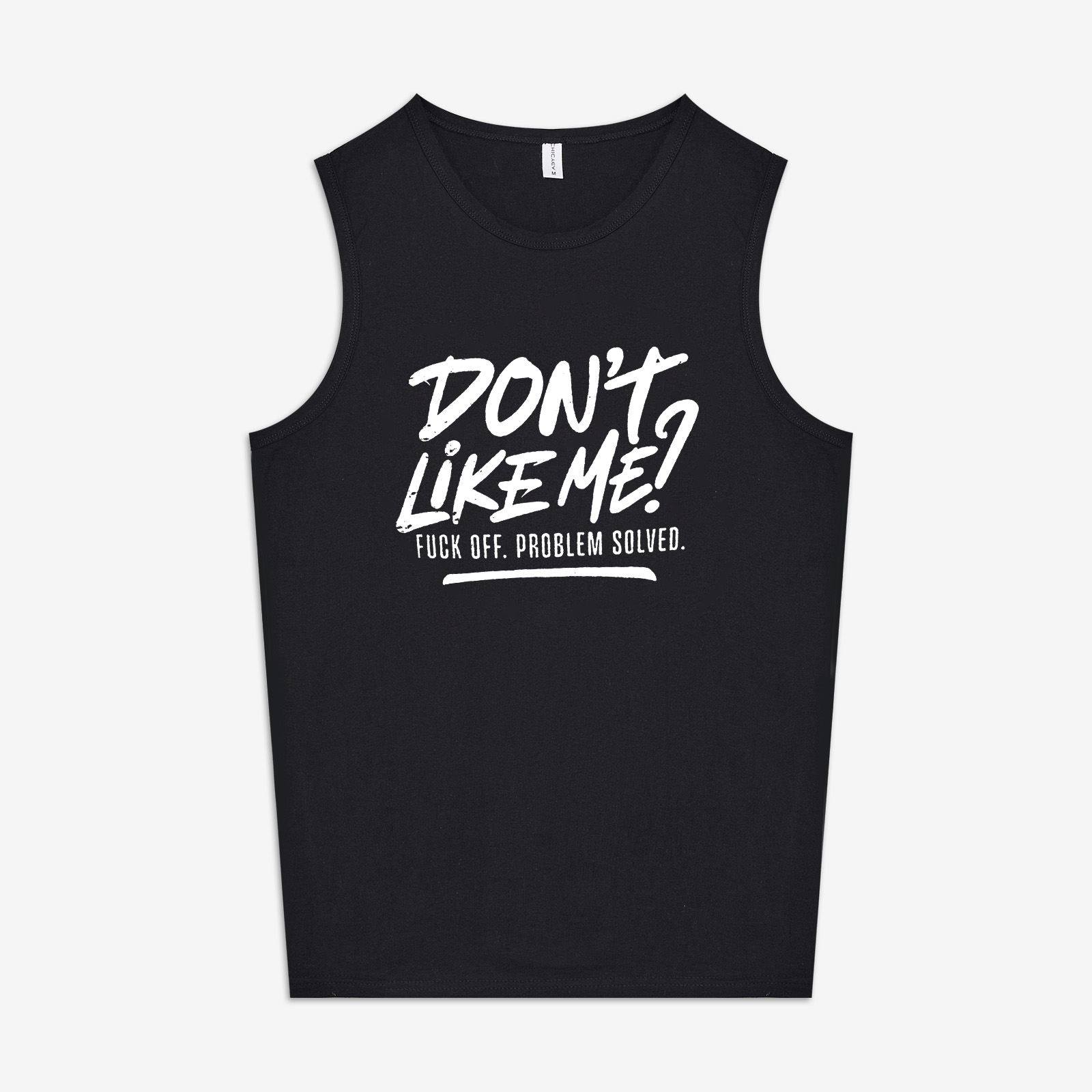 Don't Like Me? Print Women's Vest