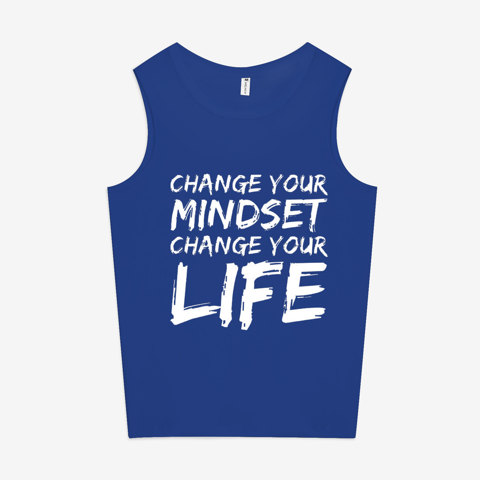 Change Your Mindset Change Your Life Printed Women's Vest