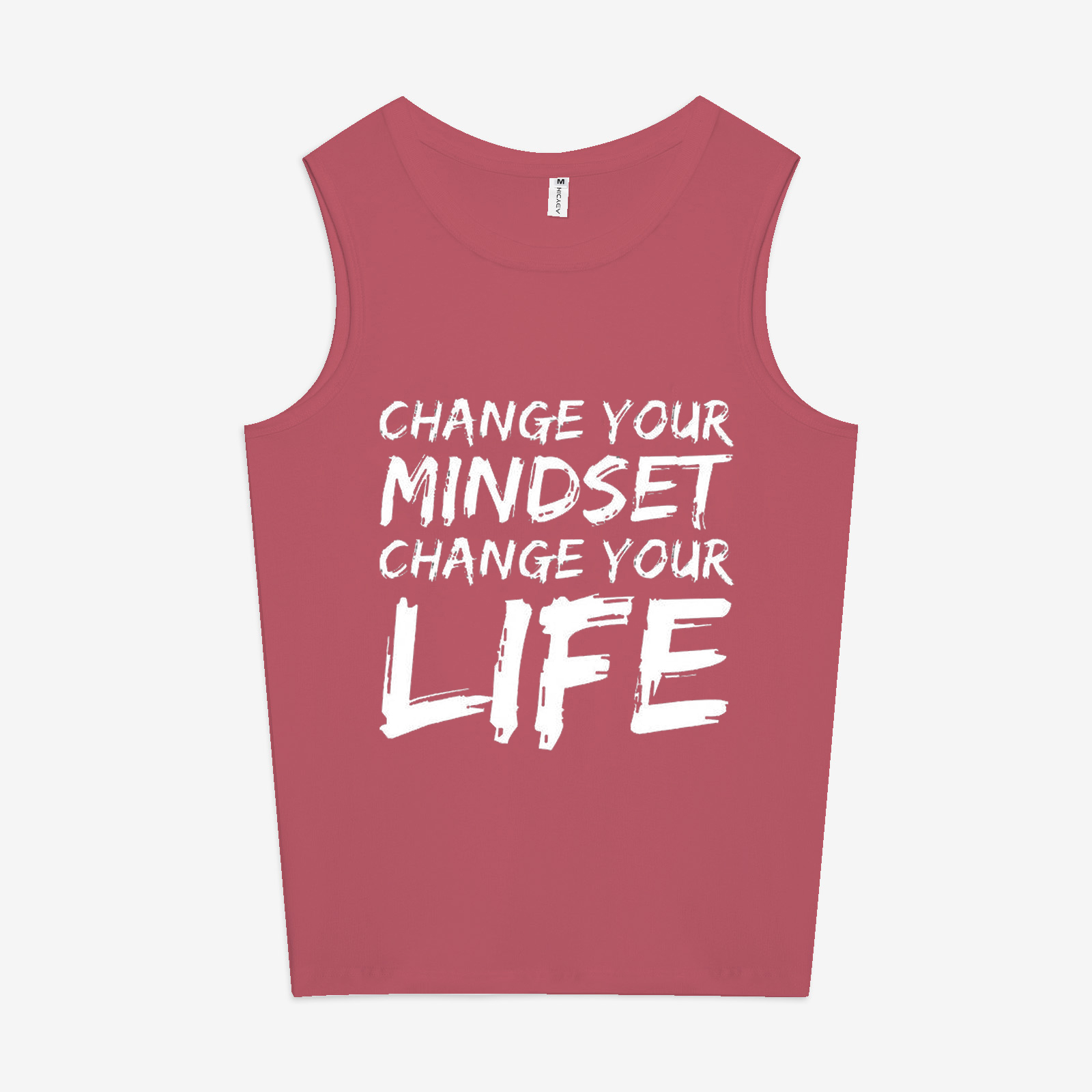 Change Your Mindset Change Your Life Printed Women's Vest