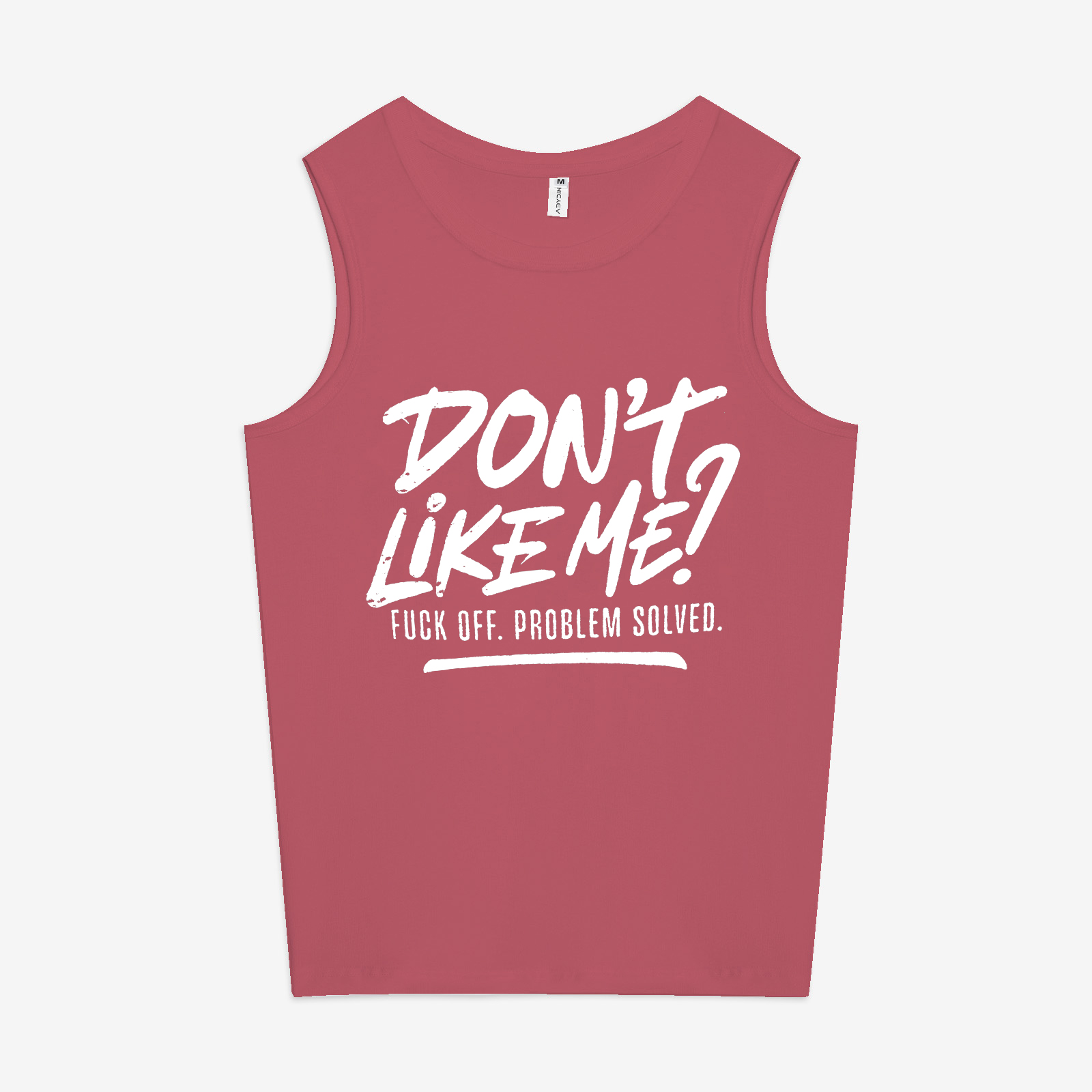 Don't Like Me? Print Women's Vest