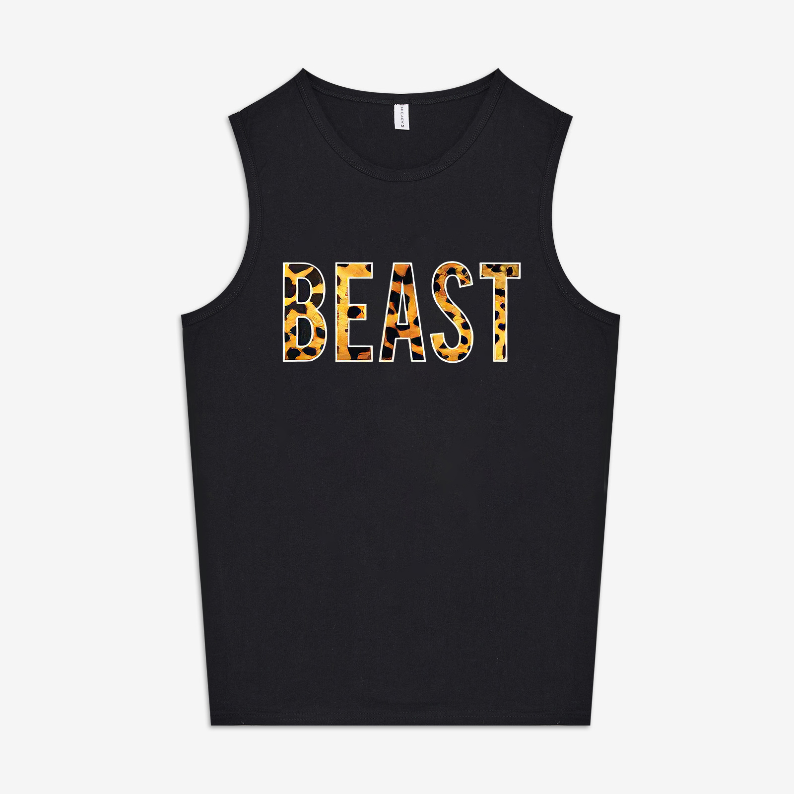 Beast Print Women's Vest-traneing