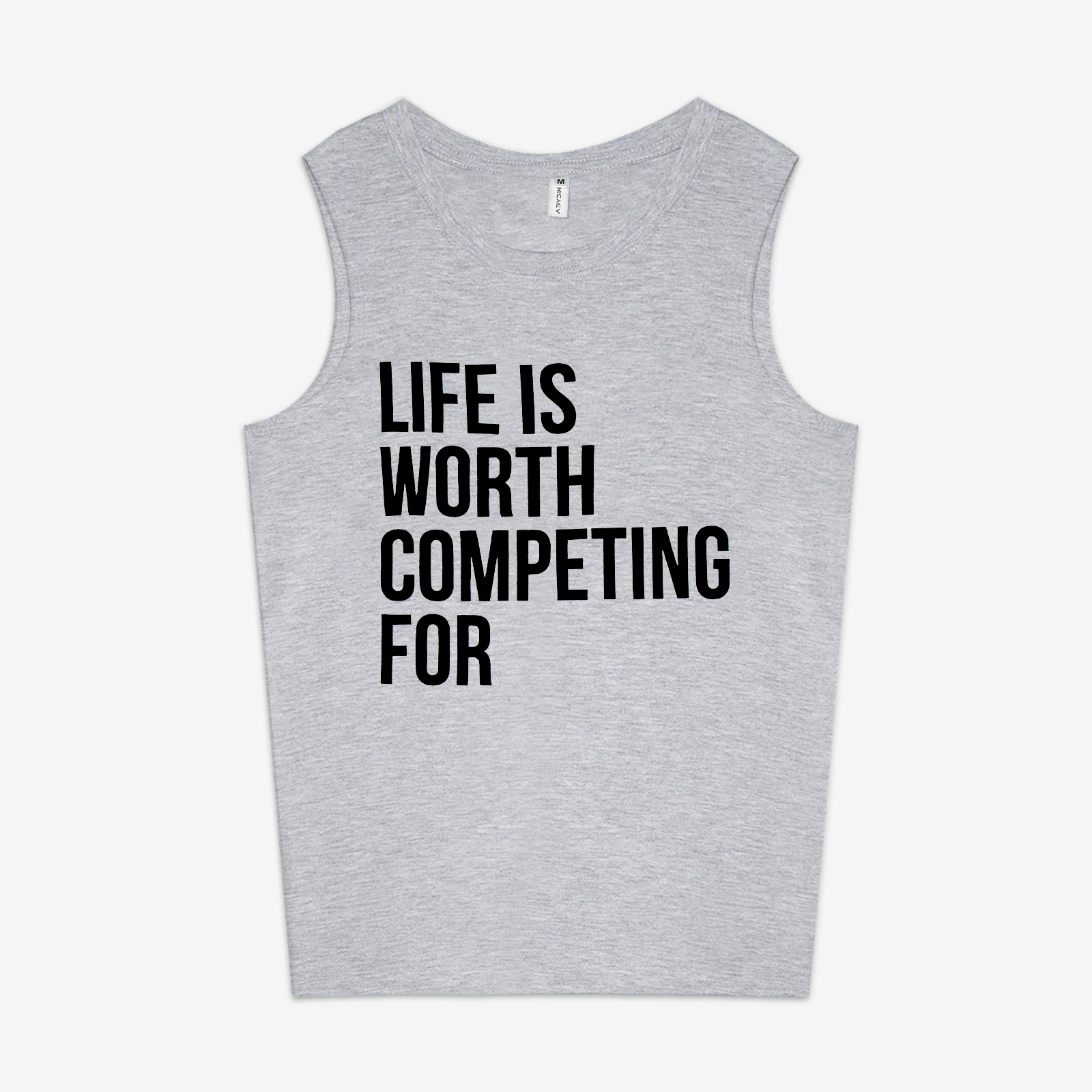 Life Is Worth Competing For Print Women's Vest