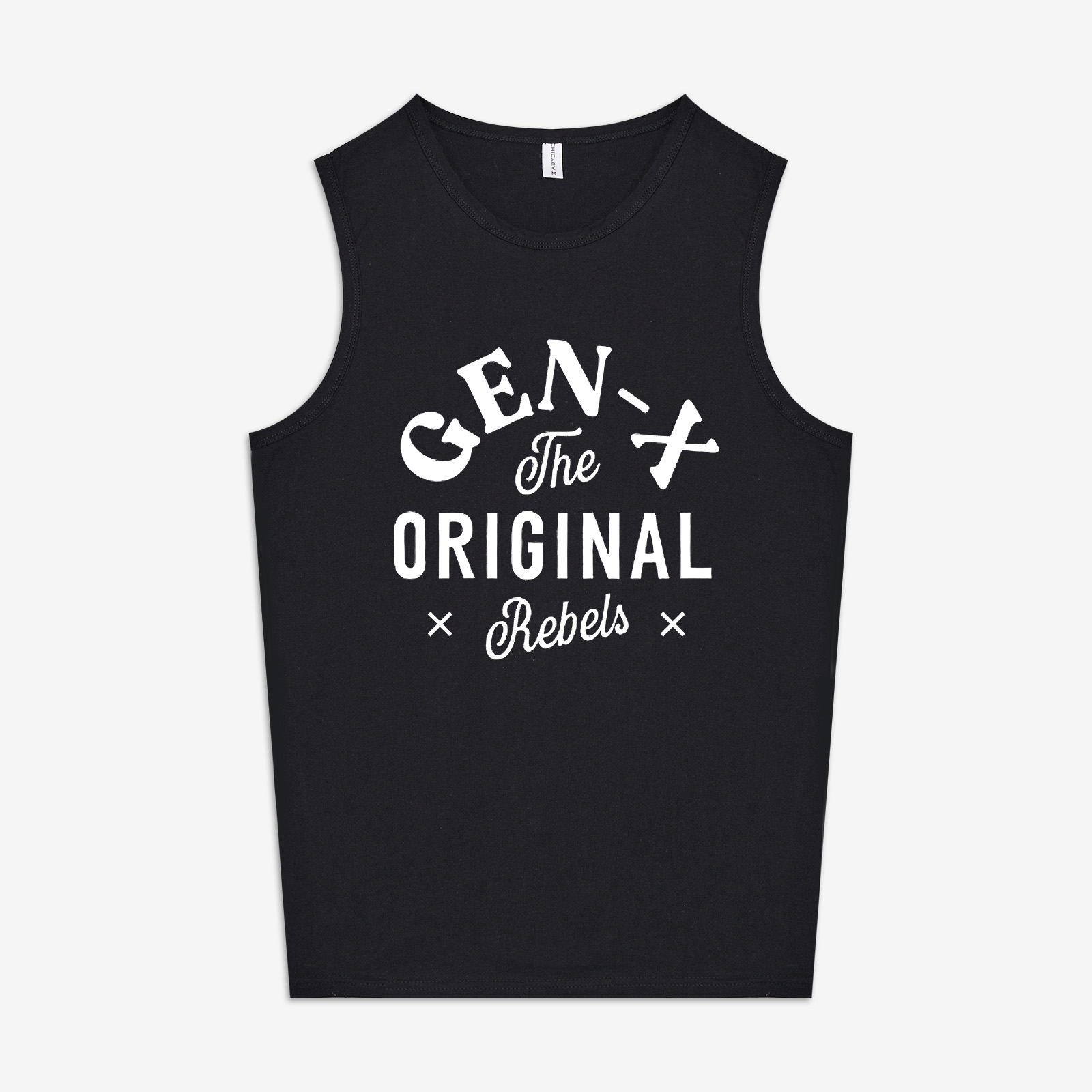 Gen-X The Original Rebels Print Women's Vest Image - 3