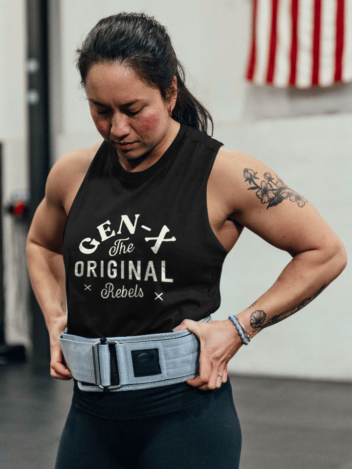 Gen-X The Original Rebels Print Women's Vest Image - 2