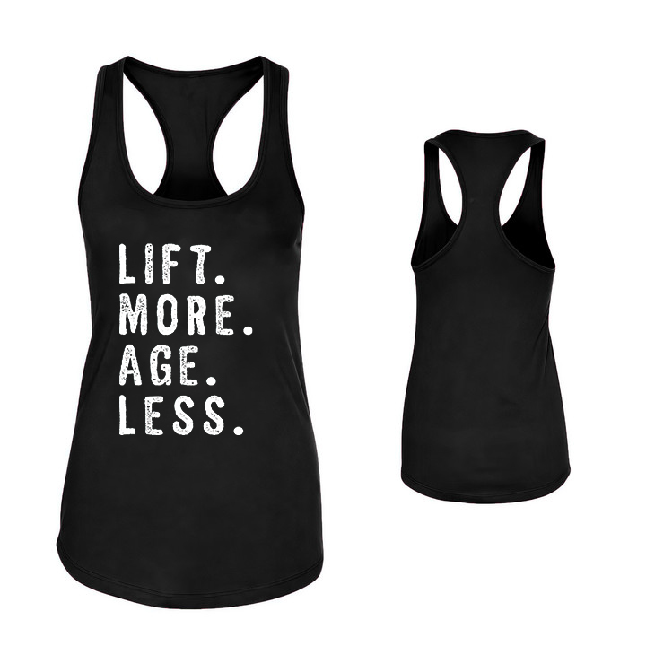 Lift More Age Less Print Women's Tank Top