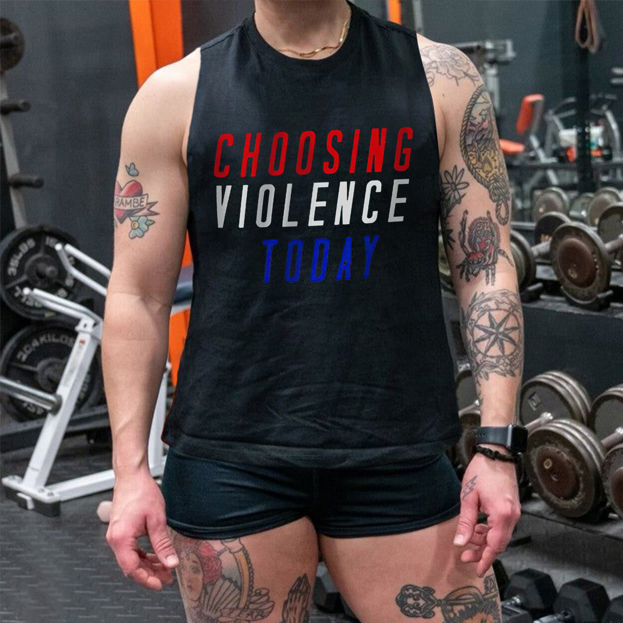 Choosing Violence Today Print Women's Vest