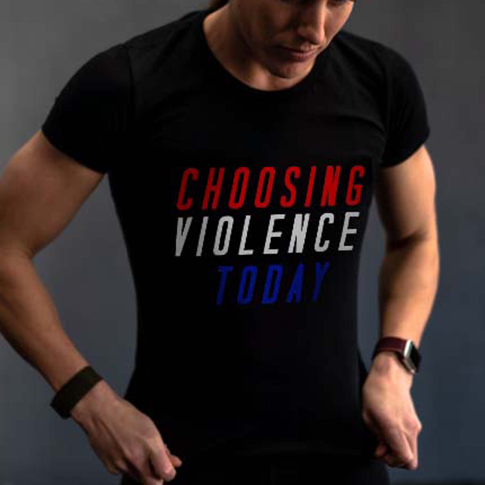 Choosing Violence Today Print Women's T-shirts