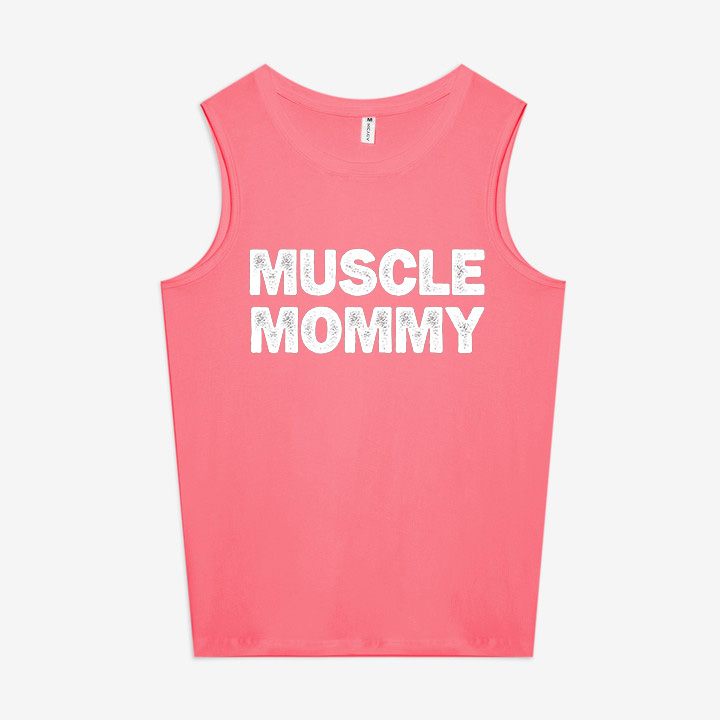 Muscle Mommy Print Women's Vest