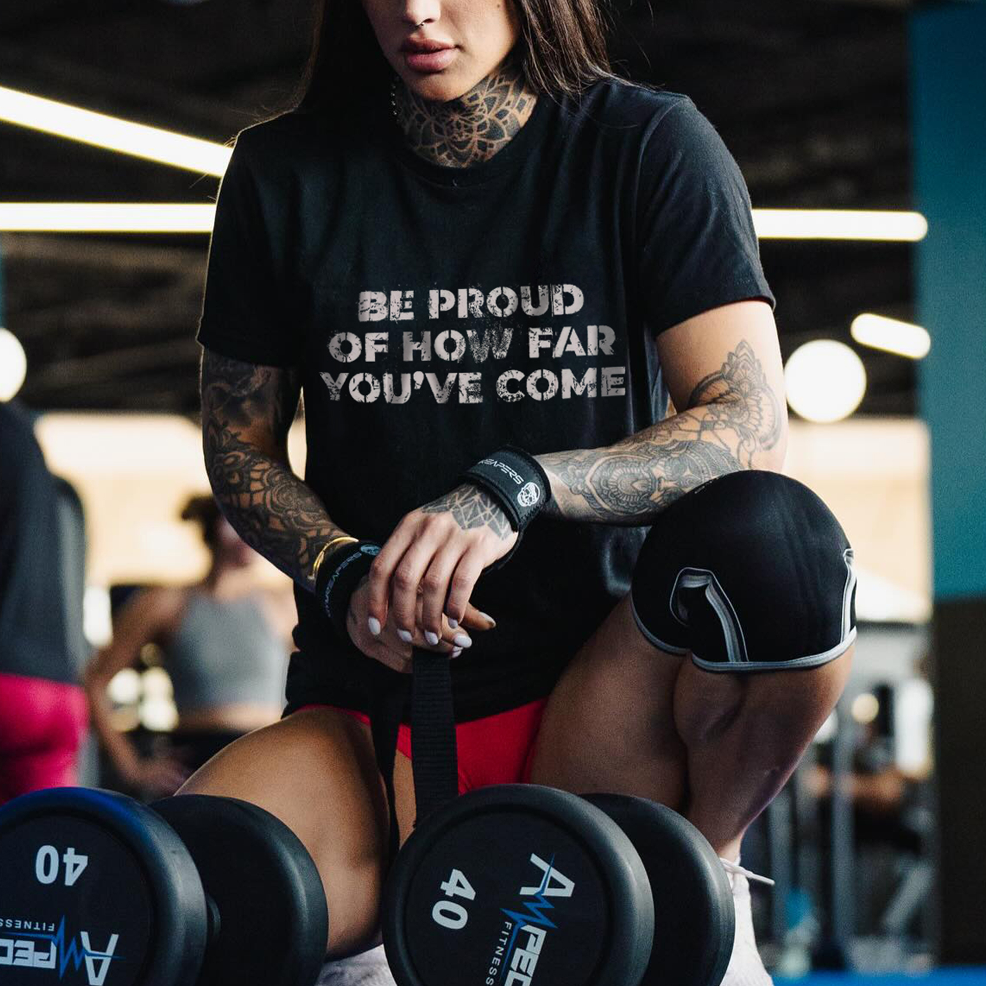 Be Proud Of How Far You've Come Printed Women's T-shirt Image - 1