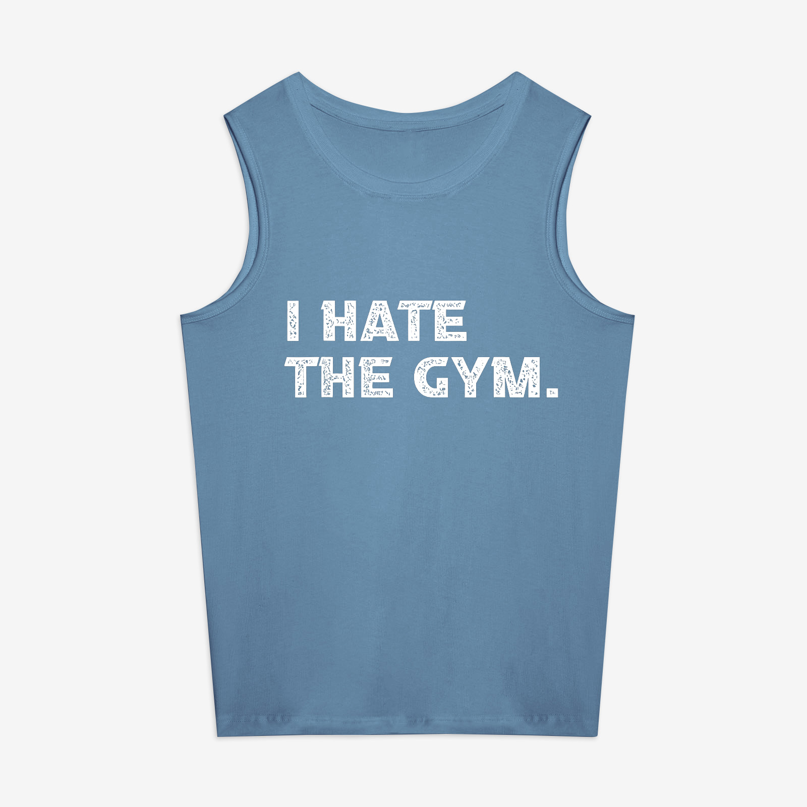 I Hate The Gym Print Women's Vest Image - 3