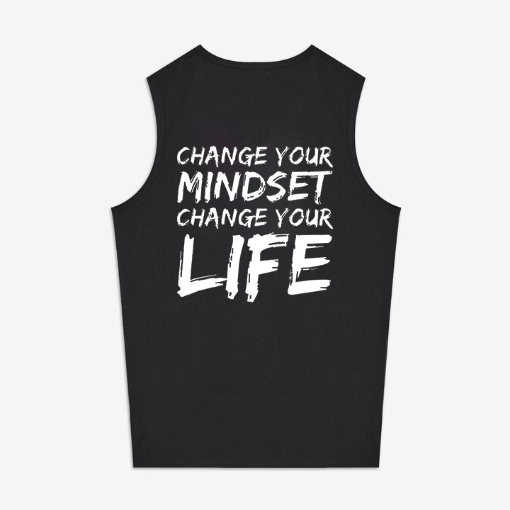 Change Your Mindset Change Your Life Print Women's Vest