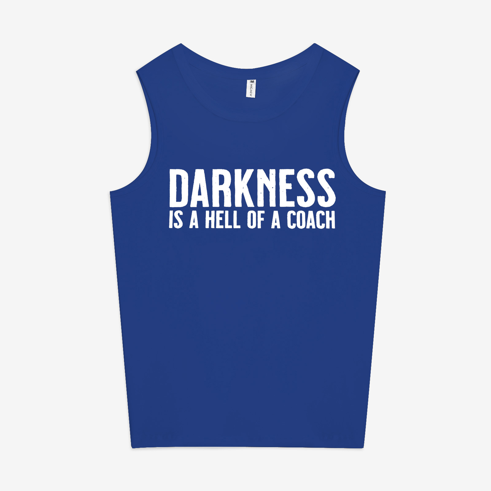Darkness Is A Hell Of A Coach Print Women's Vest