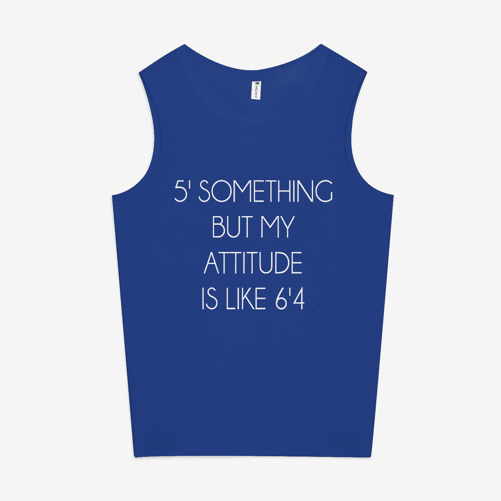 5' Something But My Attitude Is Like 6'4 Print Women's Vest