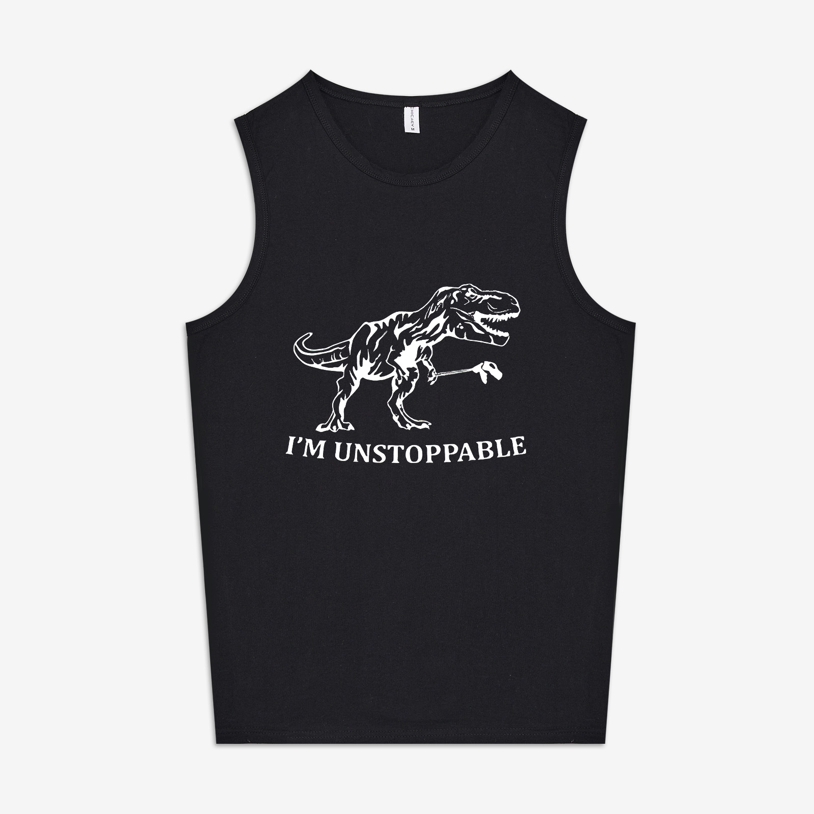 I'm Unstoppable Printed Women's Vest-traneing