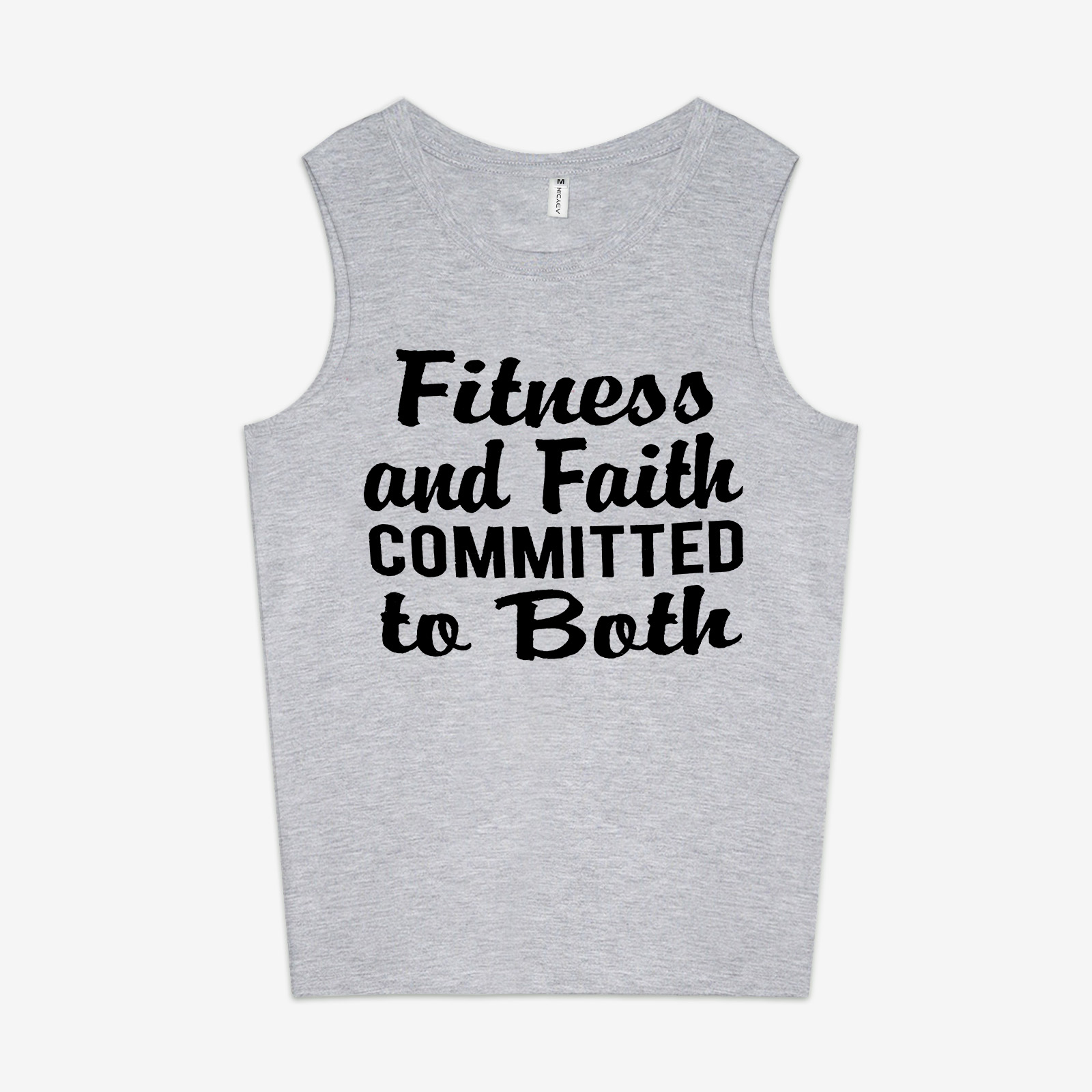 Fitness And Faith Committed To Both Printed Women's Vest-traneing