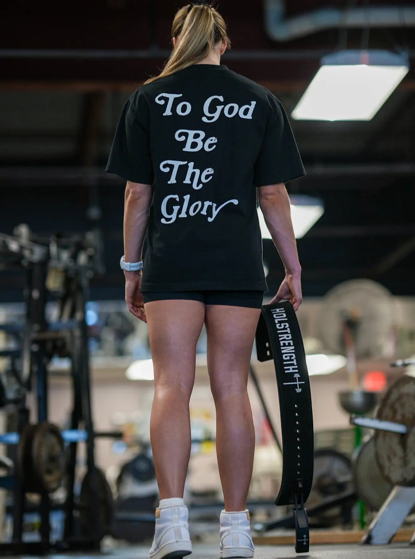 To God Be The Glory Print Women's T-shirts