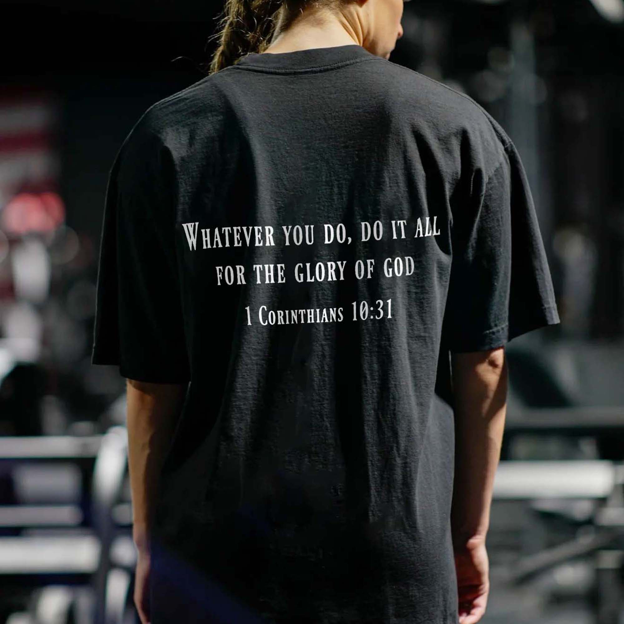 Whatever You Do, Do It All For The Glory Of God Print Women's T-shirts