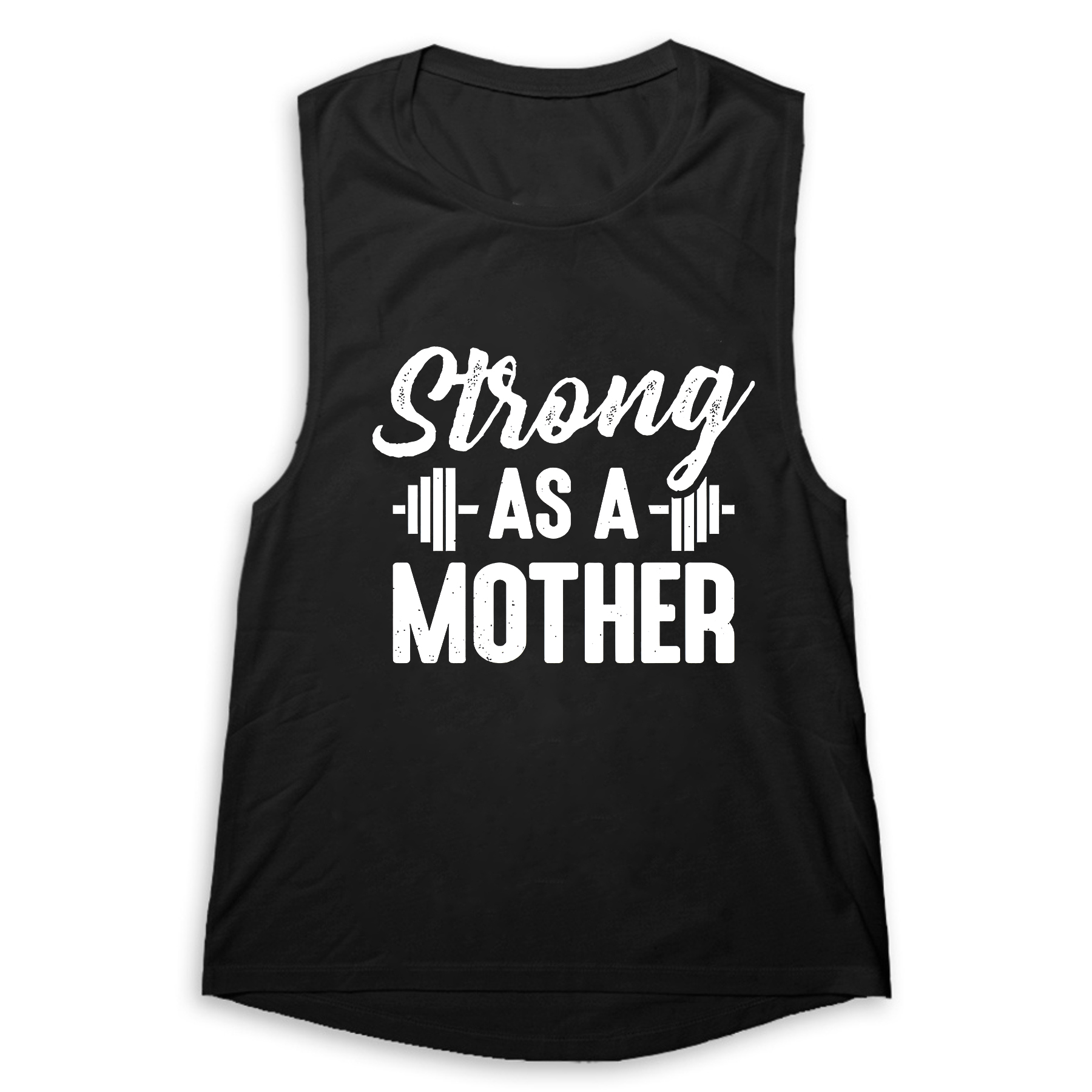 Strong As A Mother Print Women's Vest