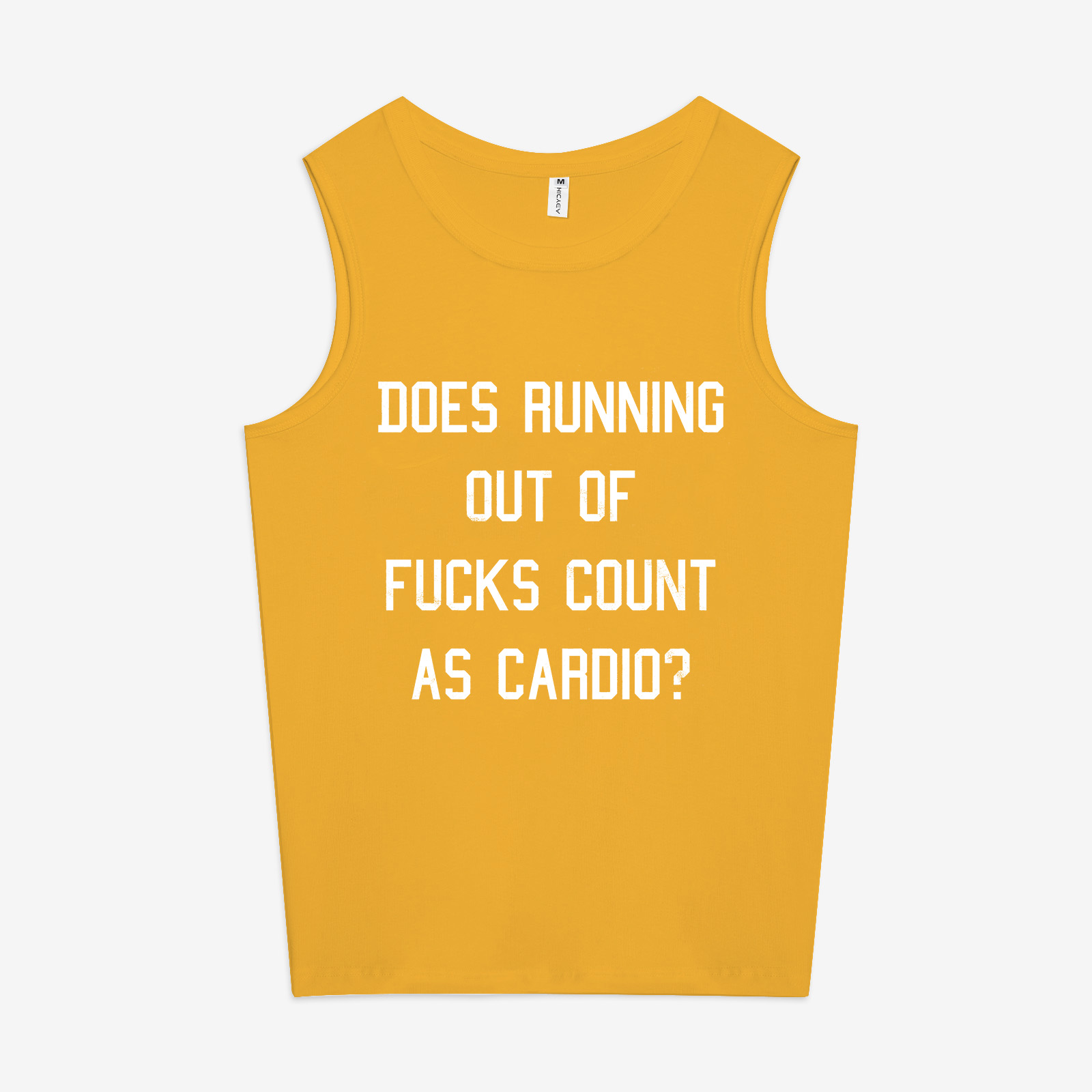 Does Running Out Of Fucks Count As Cardio? Print Women's Vest