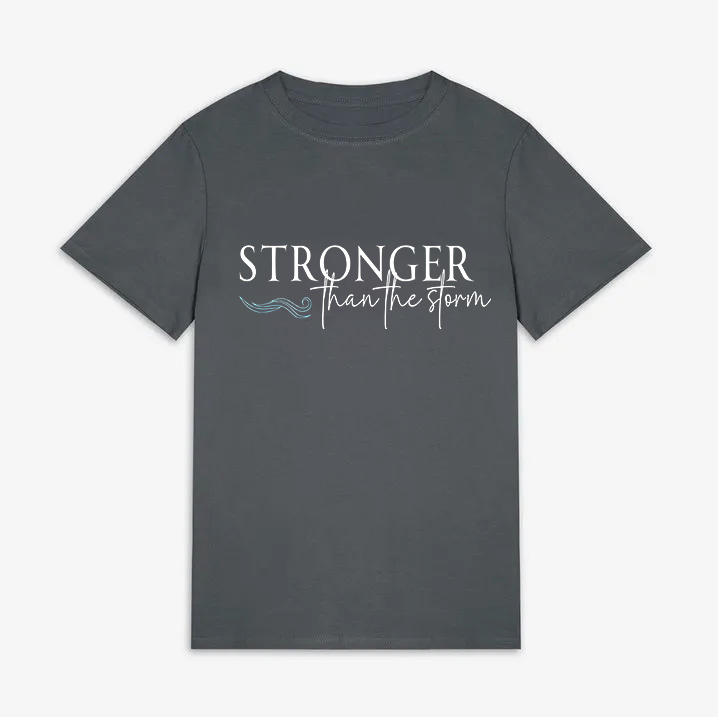 Stronger Than The storm Print Women's T-shirts