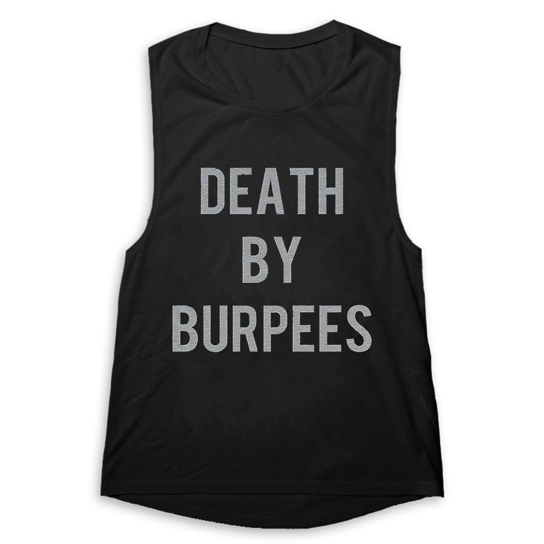 Death By Burpees Print Women's Vest