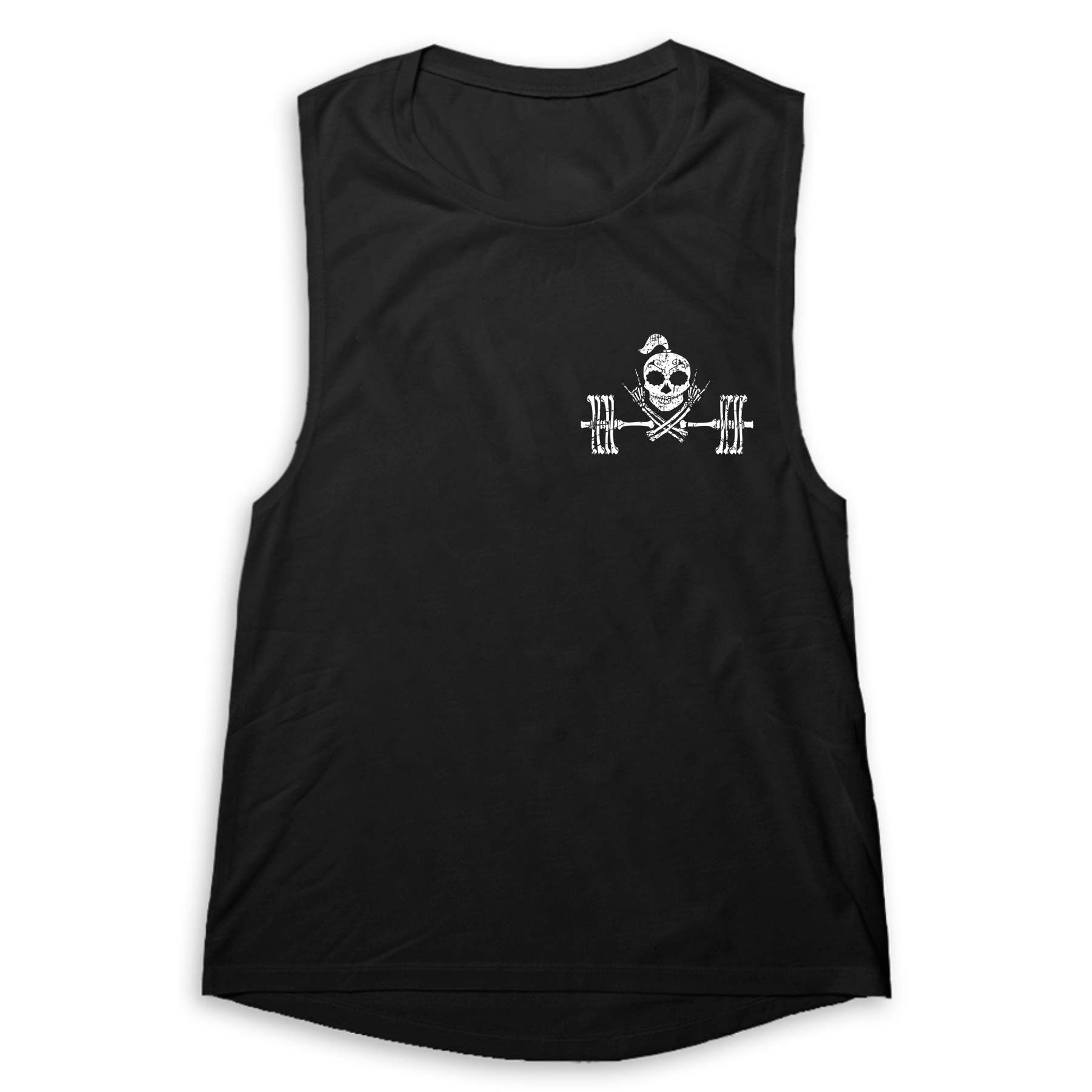 It's A Deadlift Girl's Party Printed Women's Vest-traneing