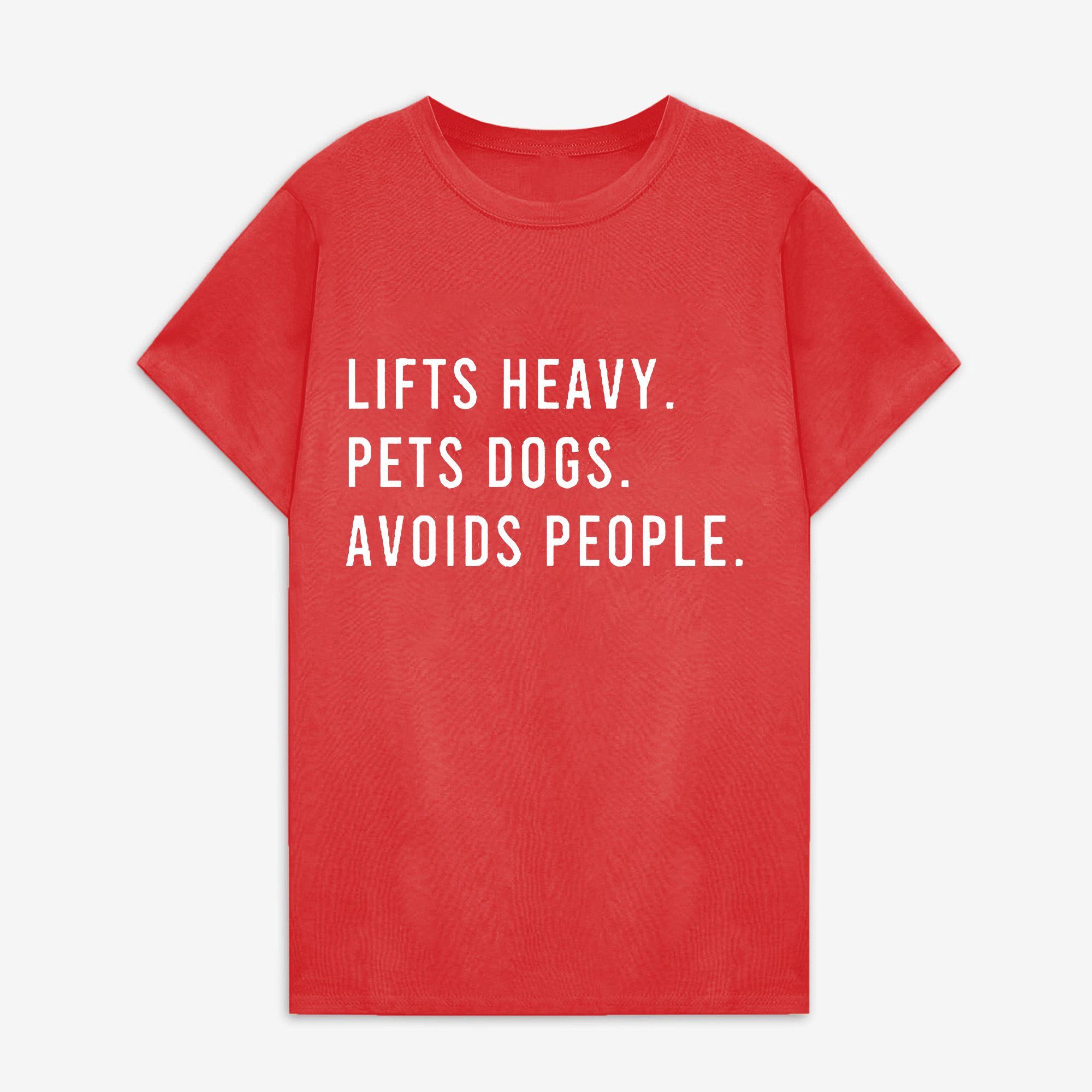 Lifts Heavy Printed Women's T-shirt