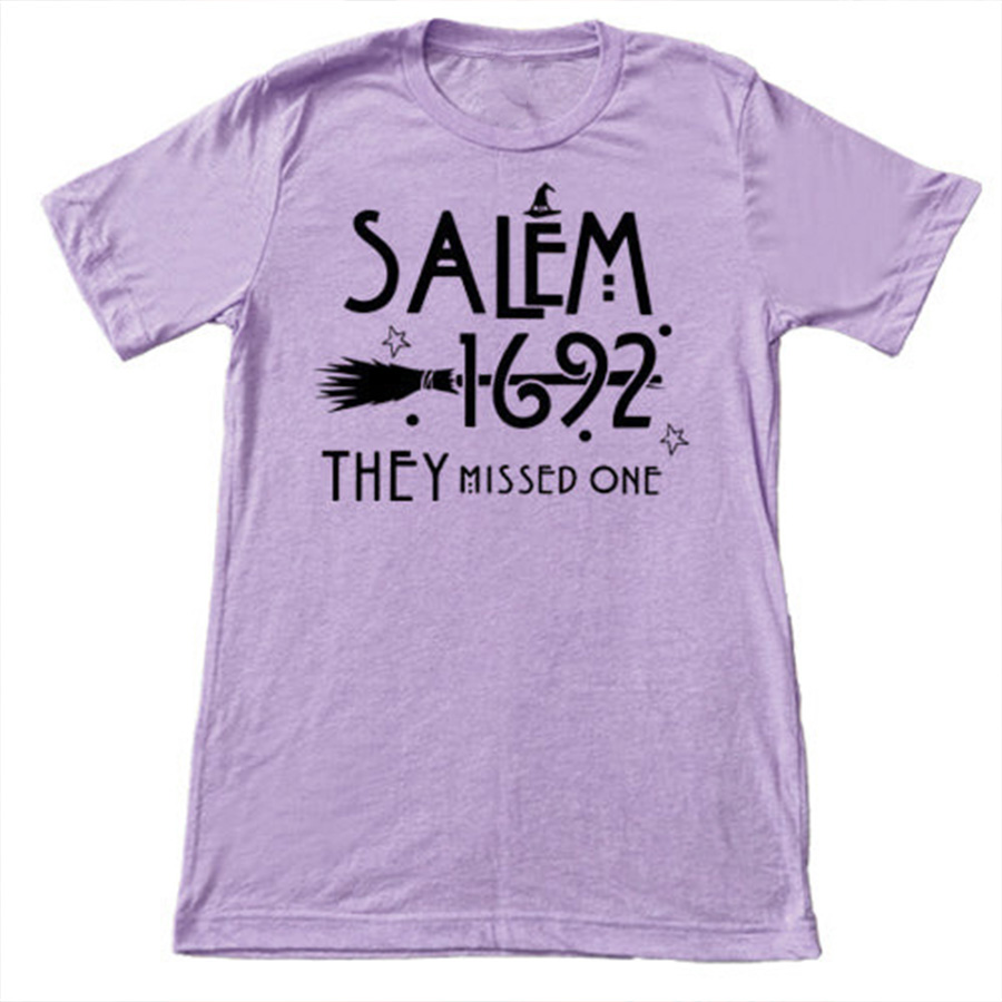 Salem 1622 They Missed One Printed Women's T-shirt