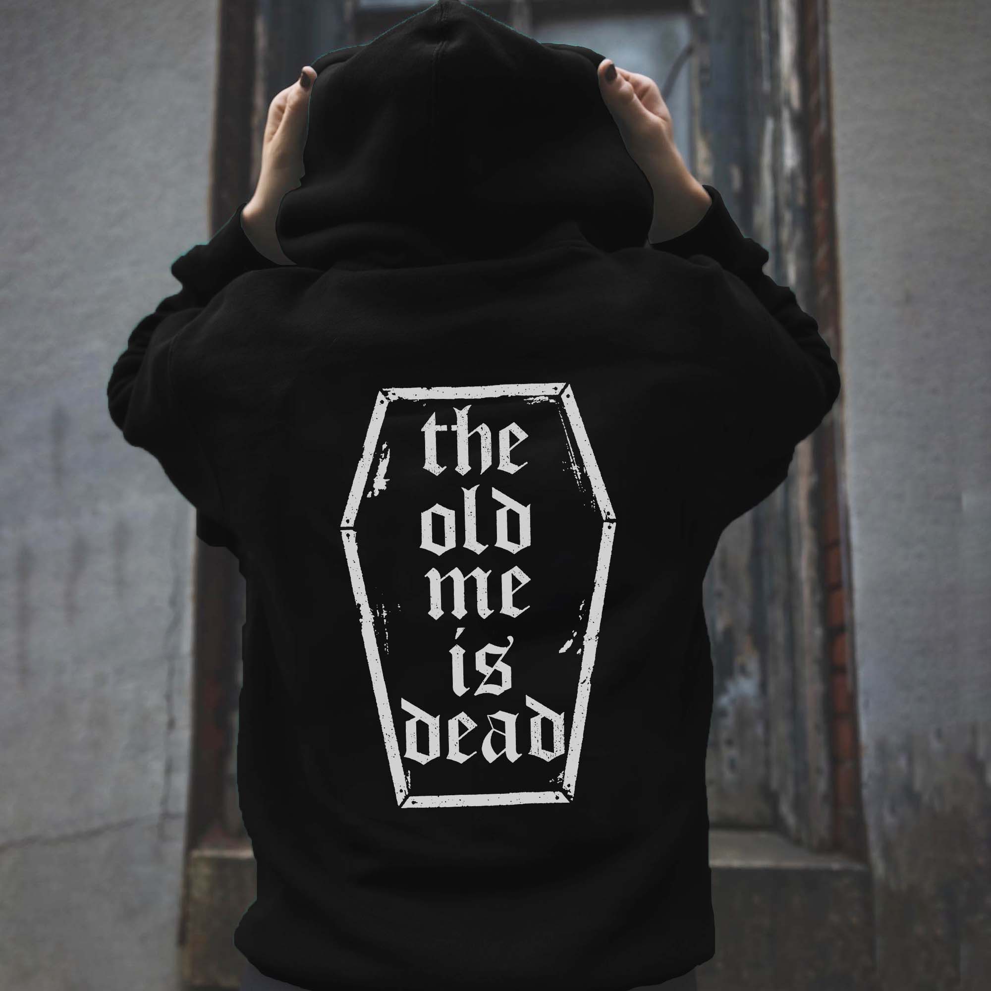 The Old Is Dead Printed Women's Hoodie