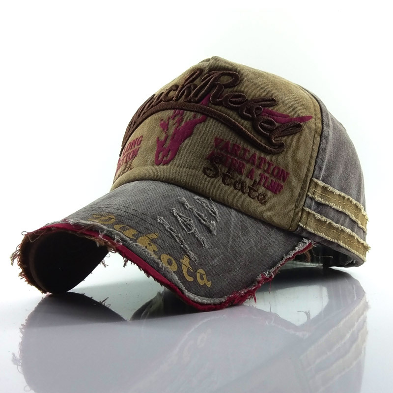 Outdoor Washed Denim Baseball Cap-traneing