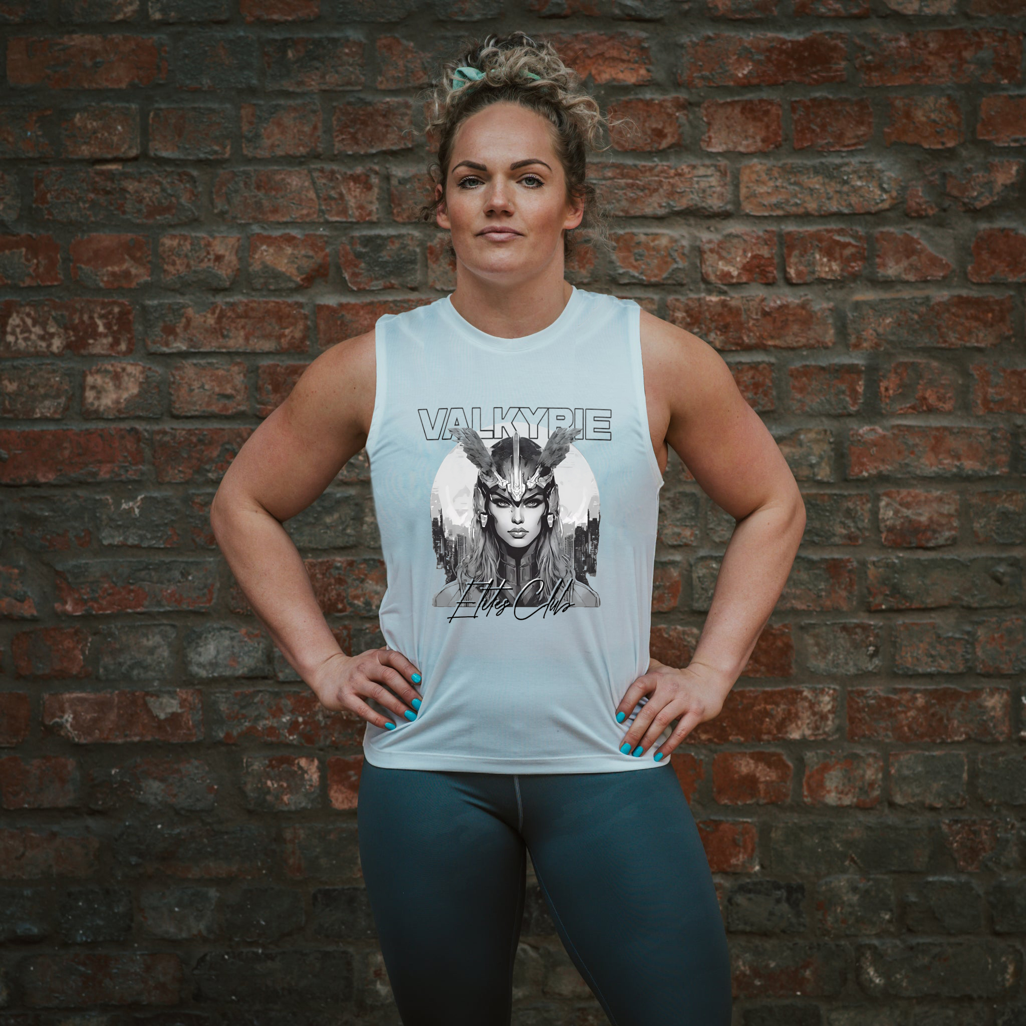 Valkyrie Printed Women's Vest-traneing