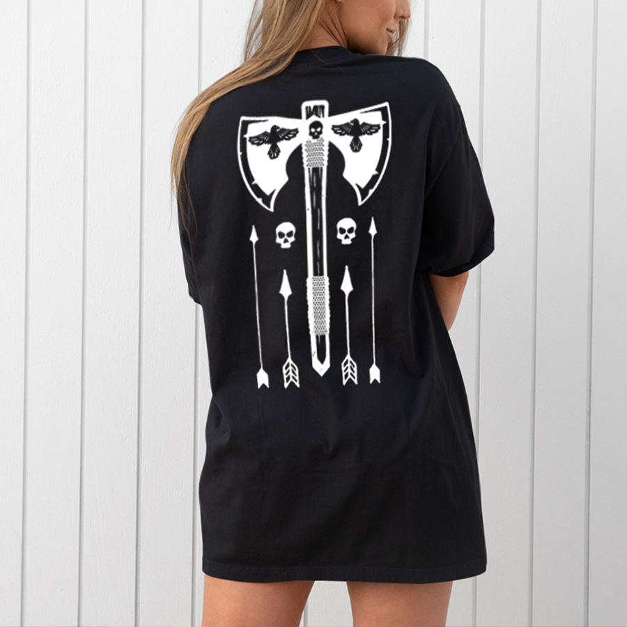 The Big Axe Printed Women's T-shirt