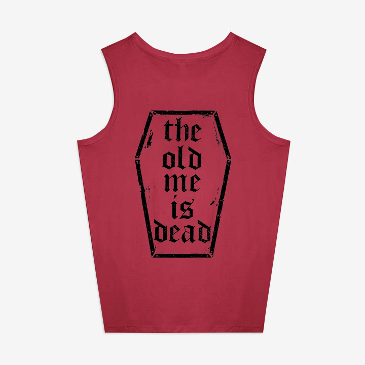 The Old Me Is Dead Printed Women's Vest Image - 5