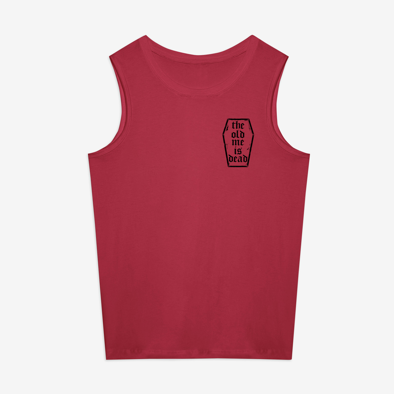 The Old Me Is Dead Printed Women's Vest Image - 6