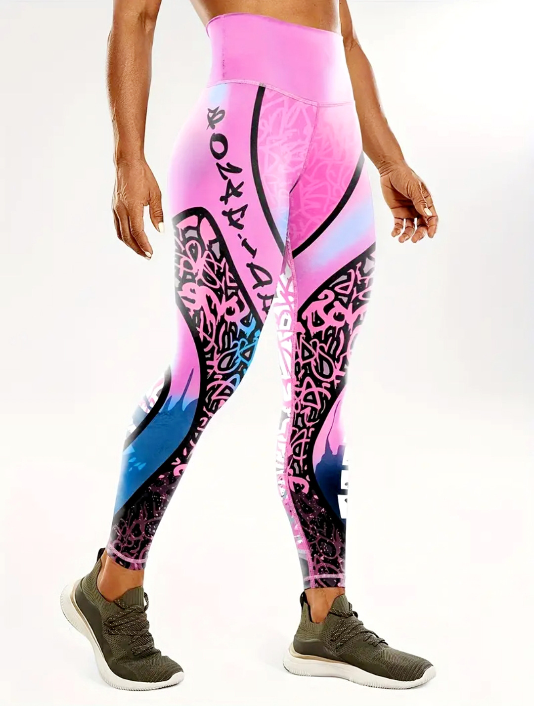 High Stretch Slim Fit Sports Fitness Yoga Pants-traneing